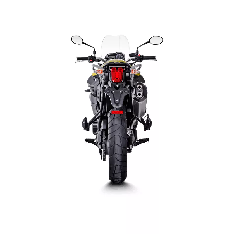 Akrapovic Slip-On Line (Titanium) Auspuff für Triumph Tiger 800 XC/XR/XRx/XCx Modelljahr 2011-2016