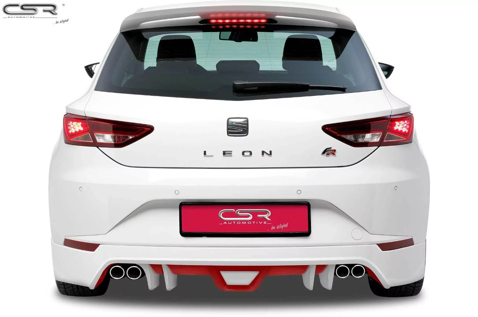 Heckansatz für Seat Leon III Typ 5F HA111