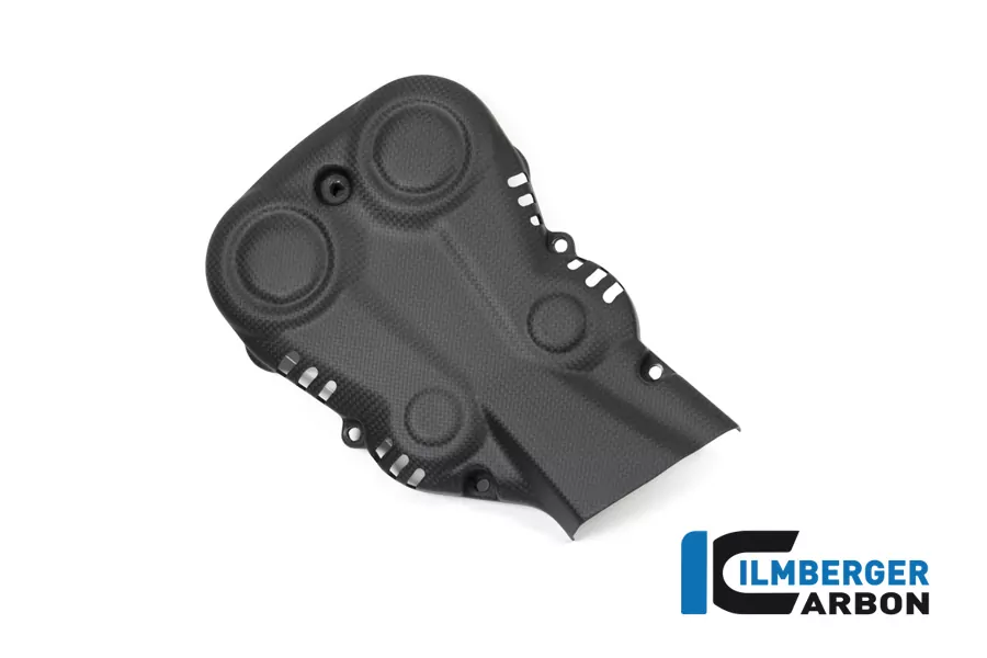 Ilmberger Carbon Zahnriemenabdeckung vertikal matt Carbon
