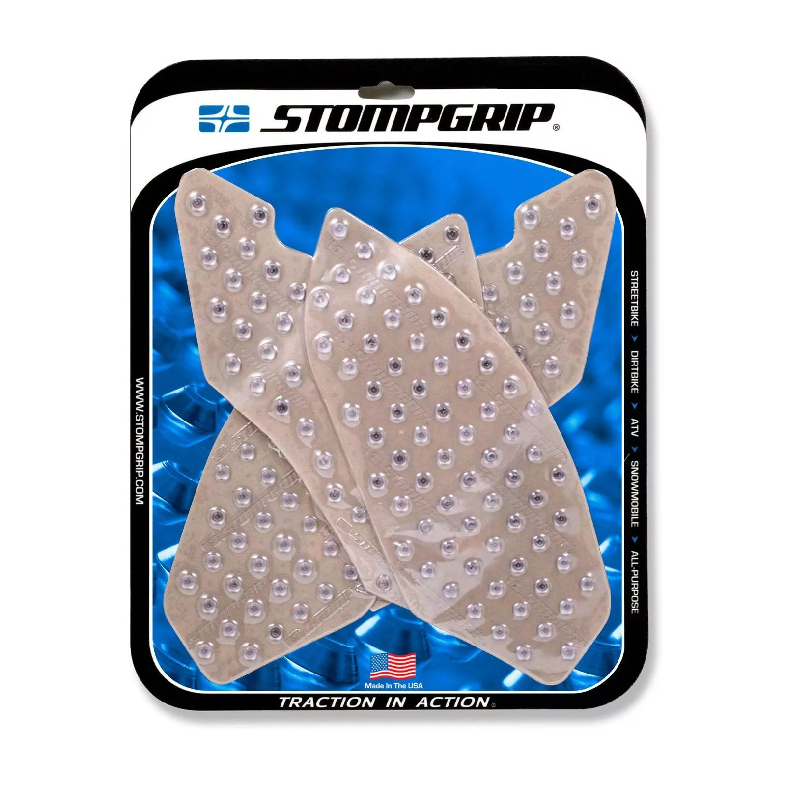 Stompgrip Traction Pad Super Volcano für BMW S 1000 RR 15-19 Klar