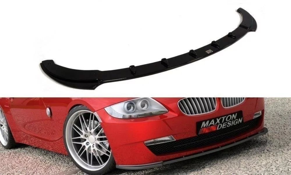 Front Ansatz Passend Für Passend Für BMW Z4 E85 / E86 FL Schwarz Hochglanz Schwarz Hochglanz