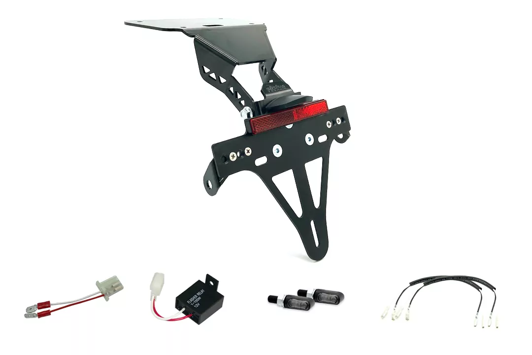 Kennzeichenhalter-Blinker-Kit MLED für YZF-R3 / MT03 Modelljahr 2016-2019 (Hinten)
