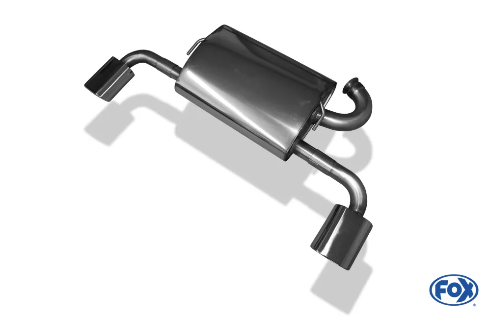 Citroen C-Crosser - Bj. ab 06`  Endschalldämpfer quer Ausgang rechts/links - 135x80 Typ 53 rechts/links