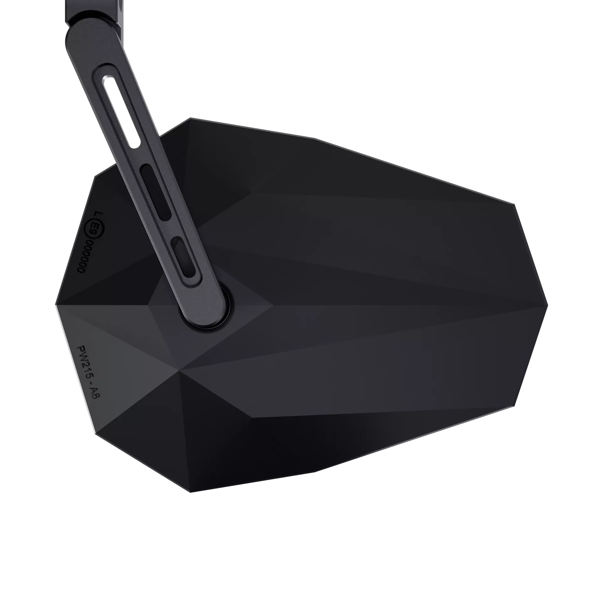 HIGHSIDER pro Stealth-X5 EVO, Lenkerendenspiegel, Kurz, Matt-Schwarz (1Stck.)