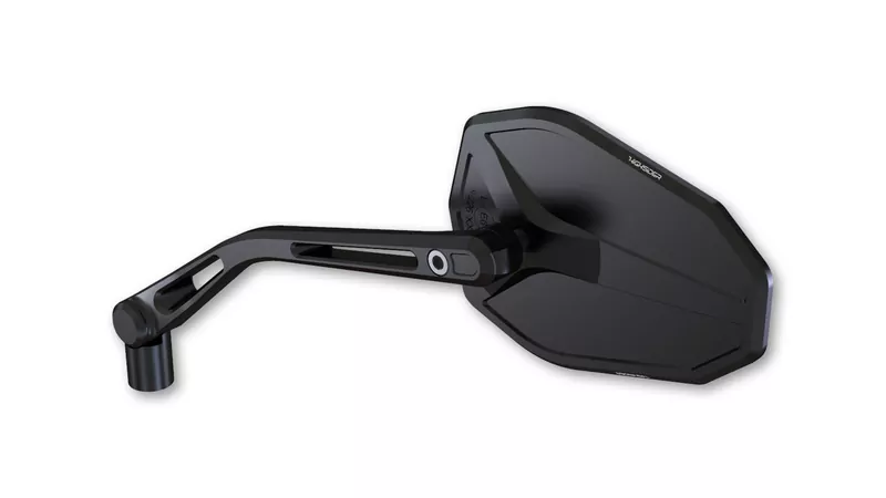 HIGHSIDER pro Handlebar Mirror Victory-Slim Black (Pair)