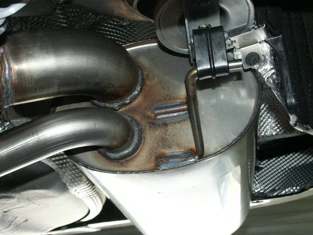 BMW E65 735i/ 745i  Endschalldämpfer Ausgang rechts/links - 2x80 Typ 10 rechts/links