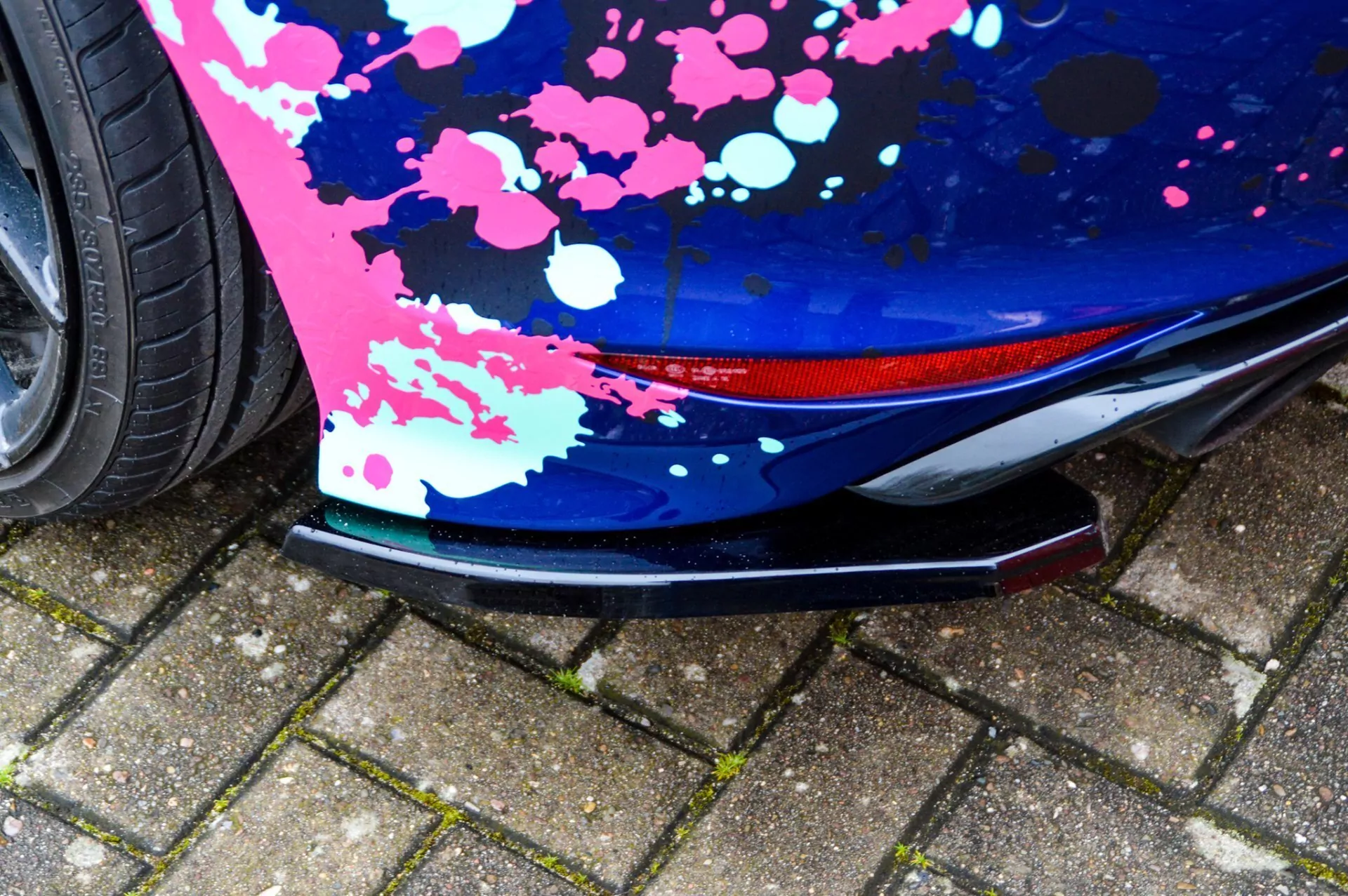 Heckansatz Seitenteile für VW Golf 7 R