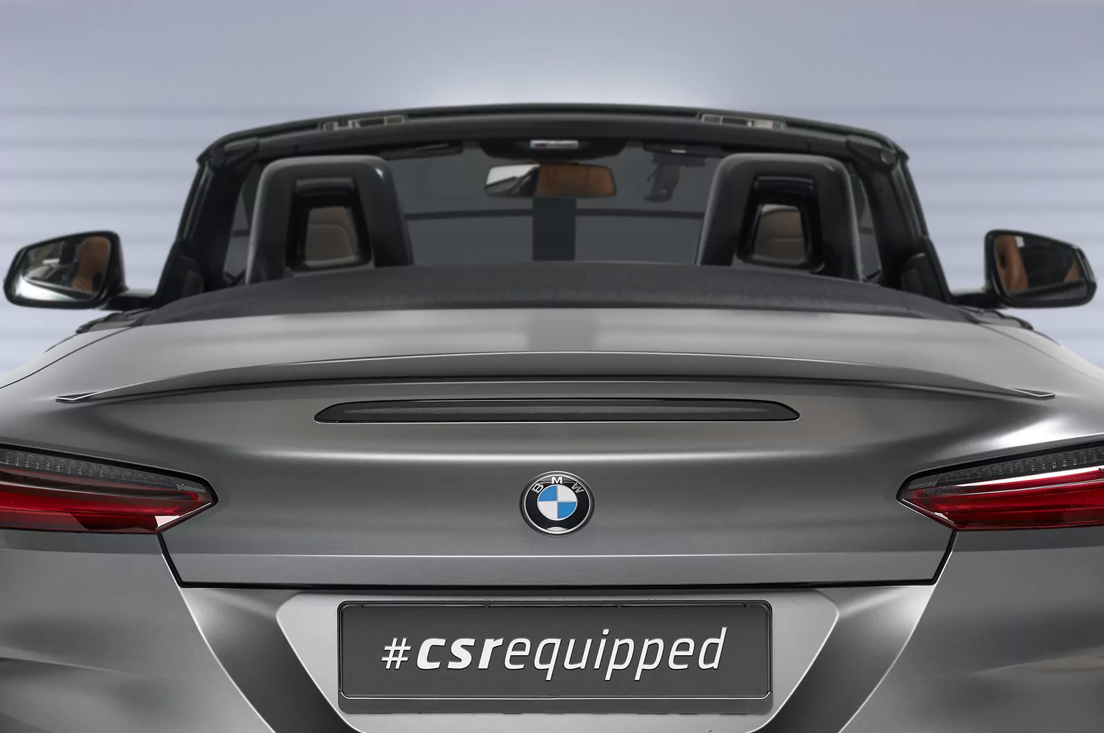 Heckflügel mit ABE für BMW Z4 (G29) HF753 Strukturiert (schwarz matt)