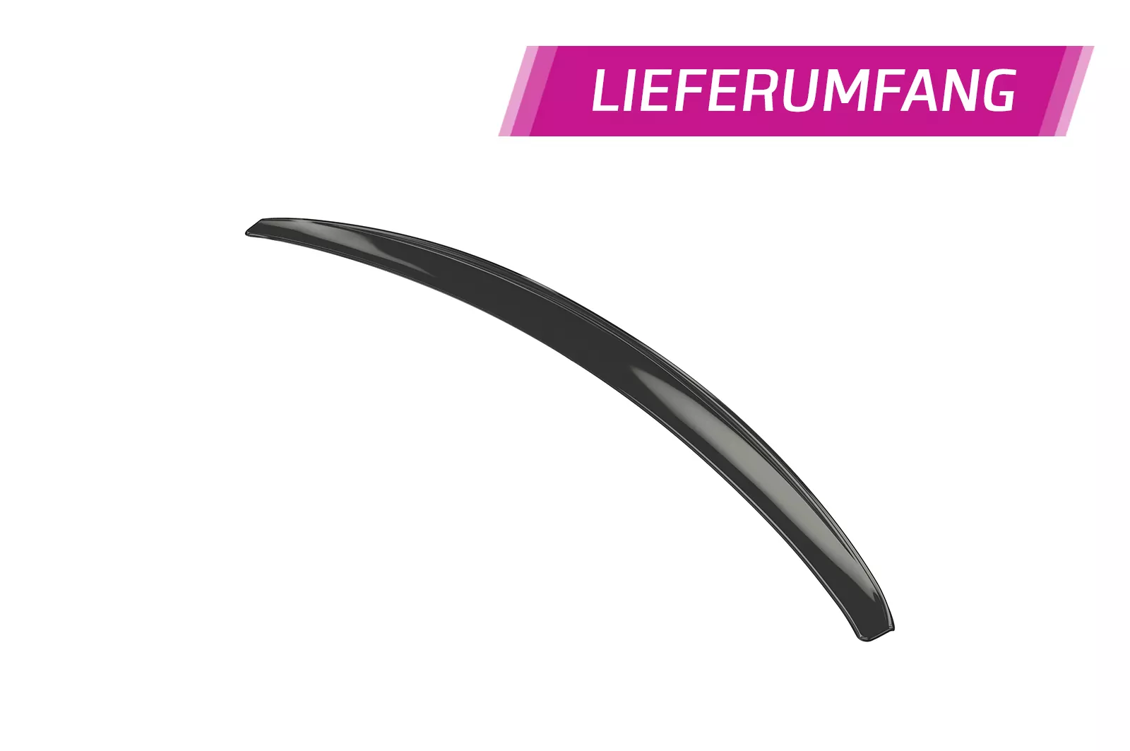 Heckflügel mit ABE für Mini Cooper R58 (Coupe) HF752 Strukturiert (schwarz matt)