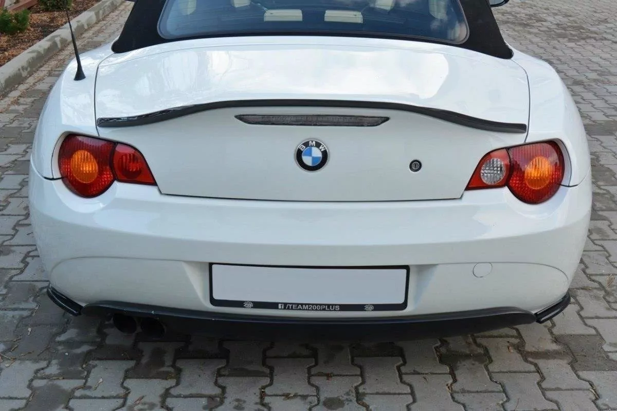 Heck Ansatz Flaps Diffusor Passend Für Diffusor Passend Für BMW Z4 E85 / E86 Vor FL Schwarz Hochglanz Schwarz Hochglanz