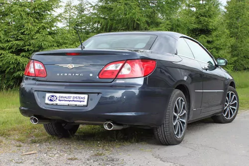 Chrysler Sebring Coupe & Cabrio Typ JS  Endschalldämpfer rechts/links - 115x85 Typ 33 rechts/links