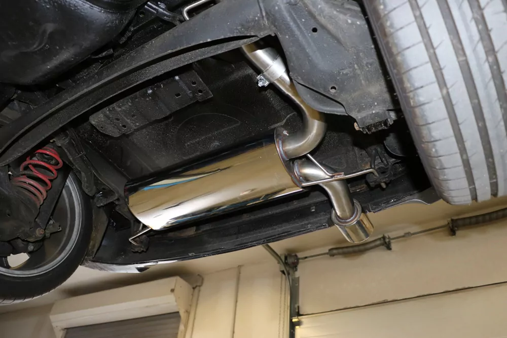 Opel Corsa D GSI  Endschalldämpfer quer Ausgang einseitig - 1x100 Typ 16