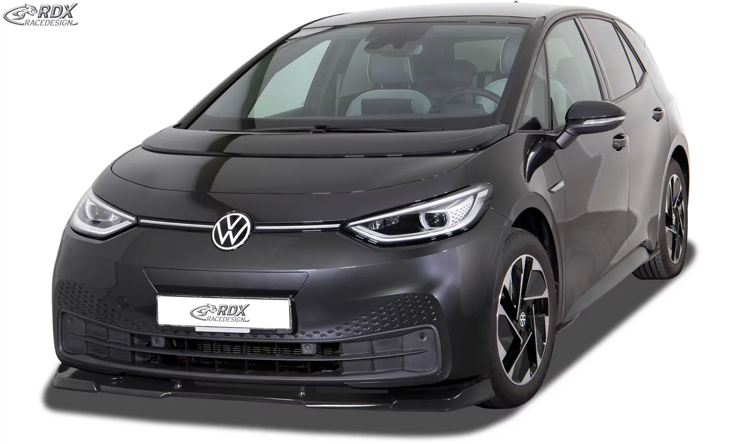 RDX Frontspoiler VARIO-X für VW ID.3 ID3 E1 Frontlippe Front Ansatz Vorne Spoilerlippe