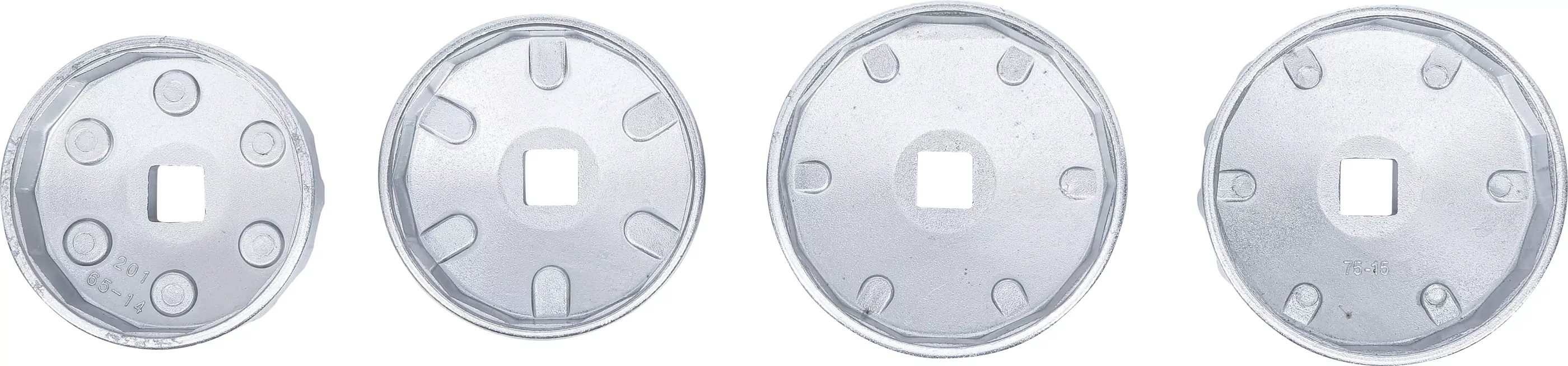 Ölfilterschlüssel-Satz | Ø 65 - 75 mm | 4-tlg.