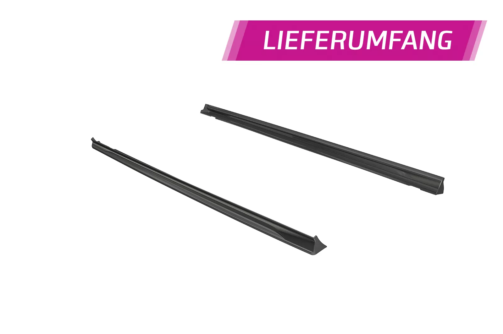 Seitenschweller für Opel Astra J Sports Tourer SS504 Schwarz Strukturiert