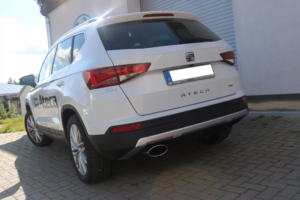 Seat Ateca 5FP - 4x4  Endschalldämpfer - 160x90 Typ 38