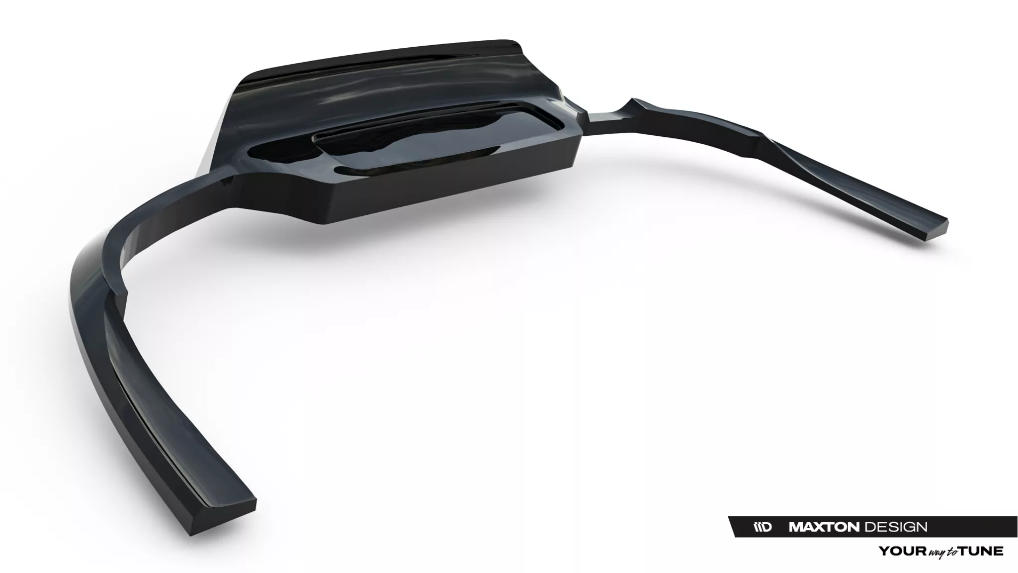 Mittlerer Cup Diffusor DTM Look Heck Ansatz Für Opel Insignia OPC-Line Mk2 