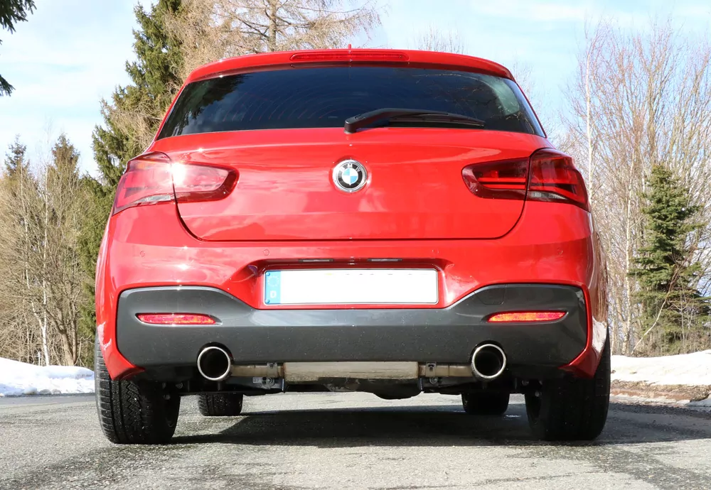 BMW F20/F21 - M140i  Endschalldämpfer quer Ausgang rechts/links - 1x100 Typ 16 rechts/links