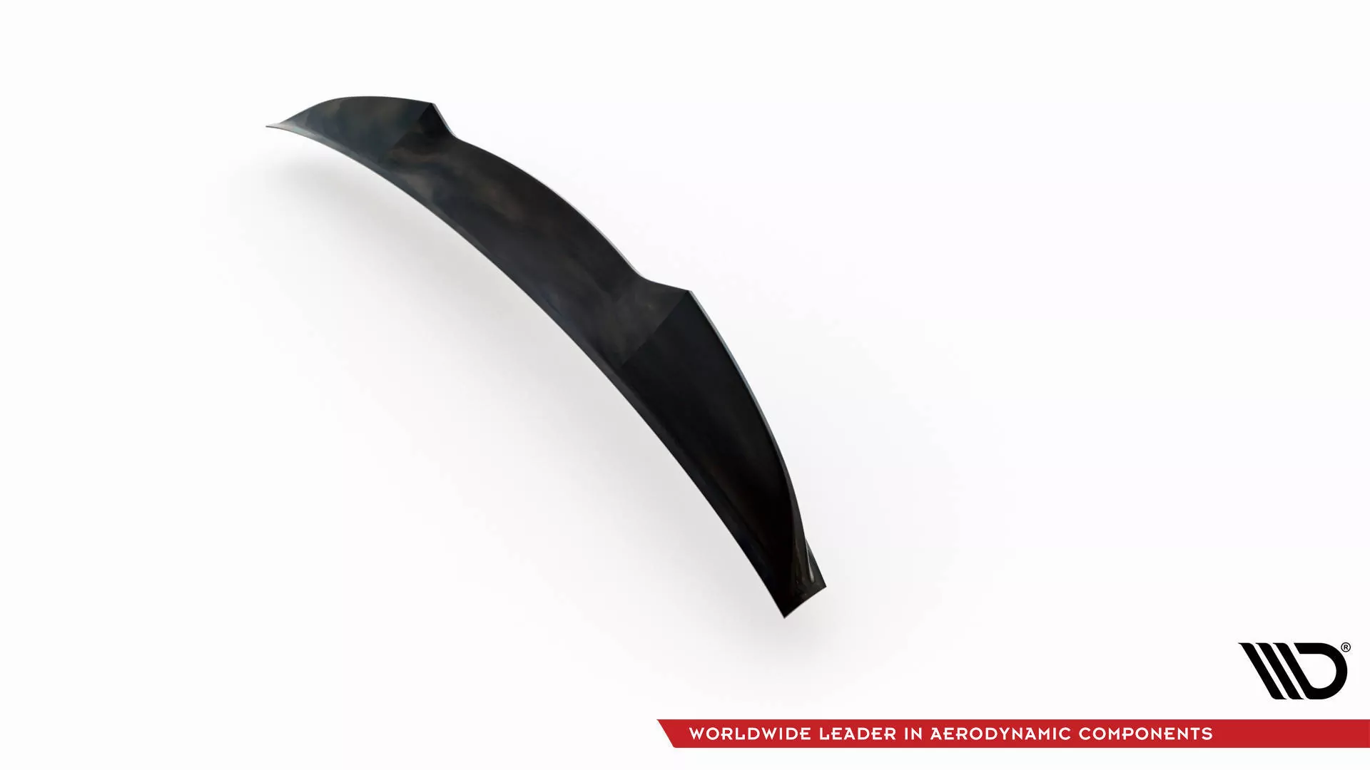 Spoiler CAP Für 3D Mercedes-Benz S W222 / W222 Facelift Schwarz Hochglanz