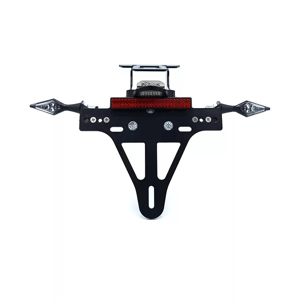 Kennzeichenhalter-Blinker-Kit X-LED (vorne + hinten) für Honda CB500F Typ PC58 u. CBR500R PC57 ab Modelljahr 2017