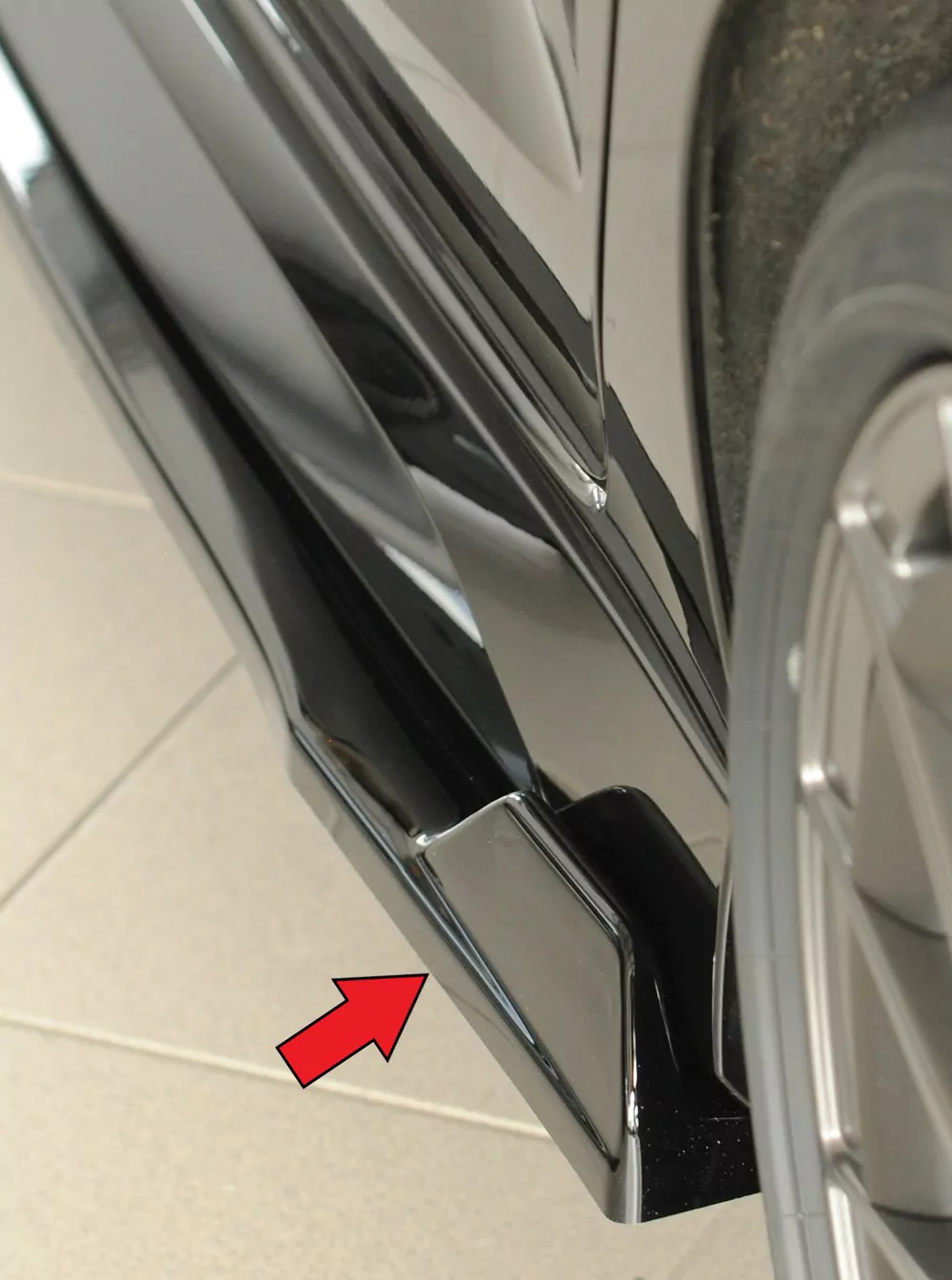 Rieger Seitenschweller links ansatz für Audi RS3 (GY) Sportback 06.21-05.24 (bis Facelift)