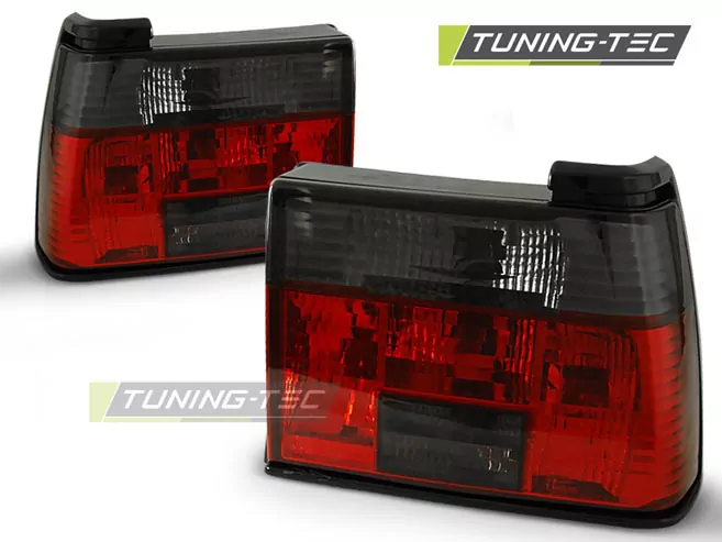 Tail Lights Red Smoke Fits Vw Jetta 01.84-08.91