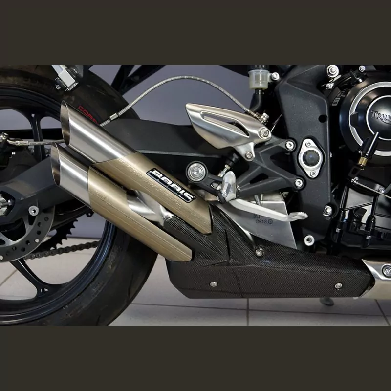 Bodis Duobolico Endschalldämpfer Triumph Street Triple 675 2013-2016