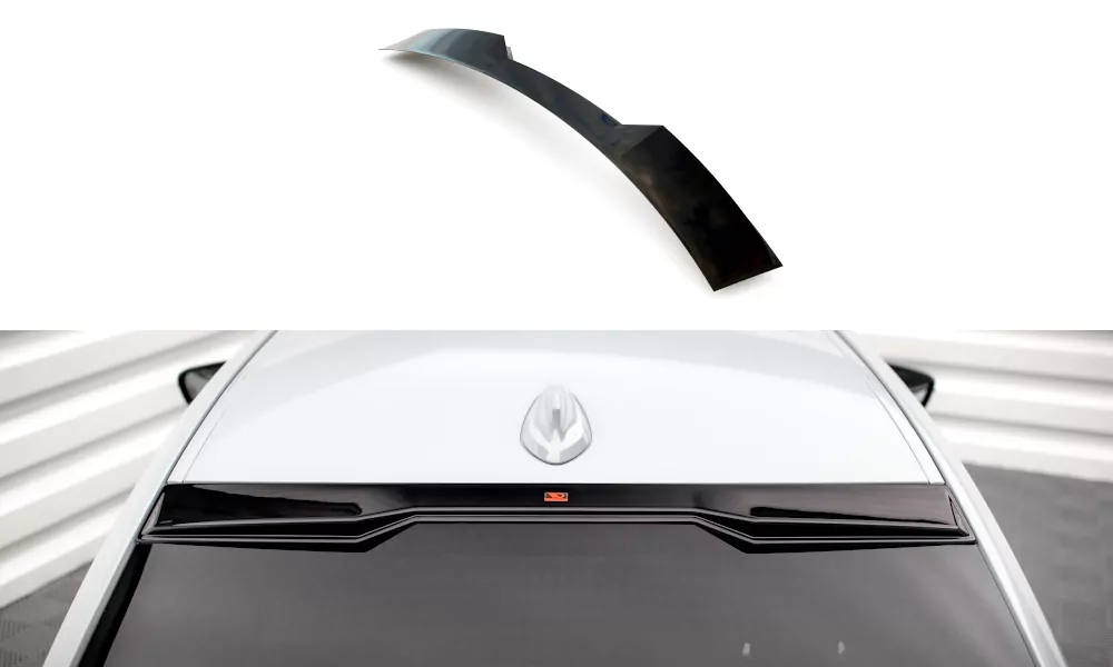 Heckscheiben Spoiler Für BMW 2 Coupe G42 / M2 G87 Schwarz Hochglanz