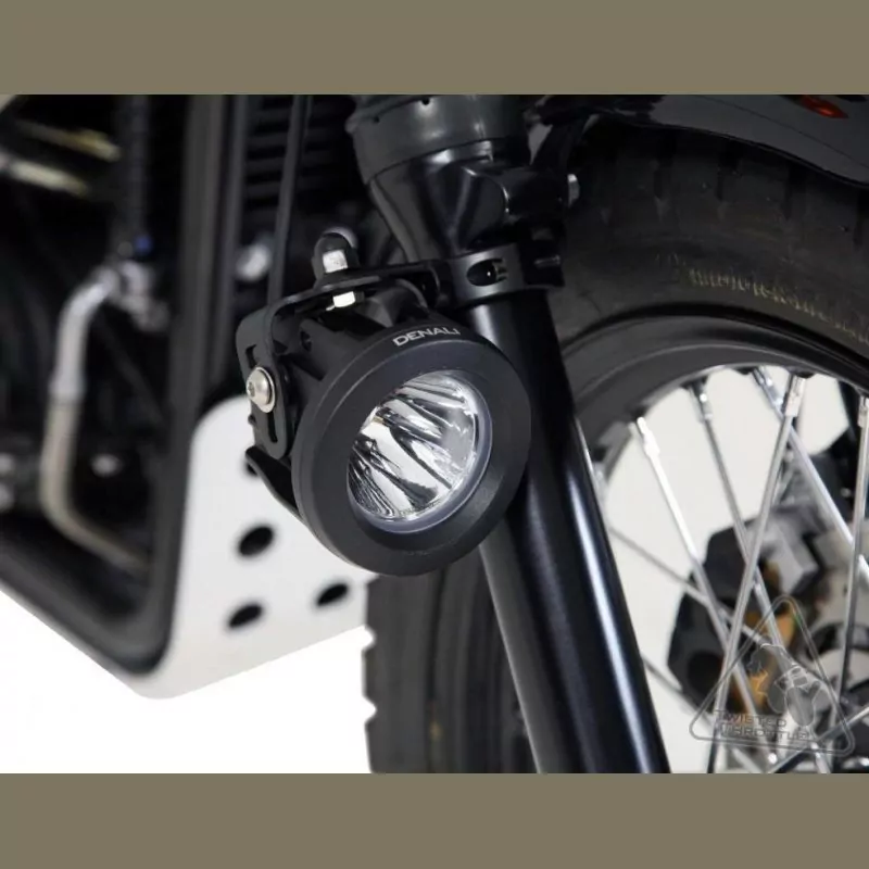 Denali Zusatzscheinwerferhalterung für Gabelrohre (50mm-60mm Durchmesser)