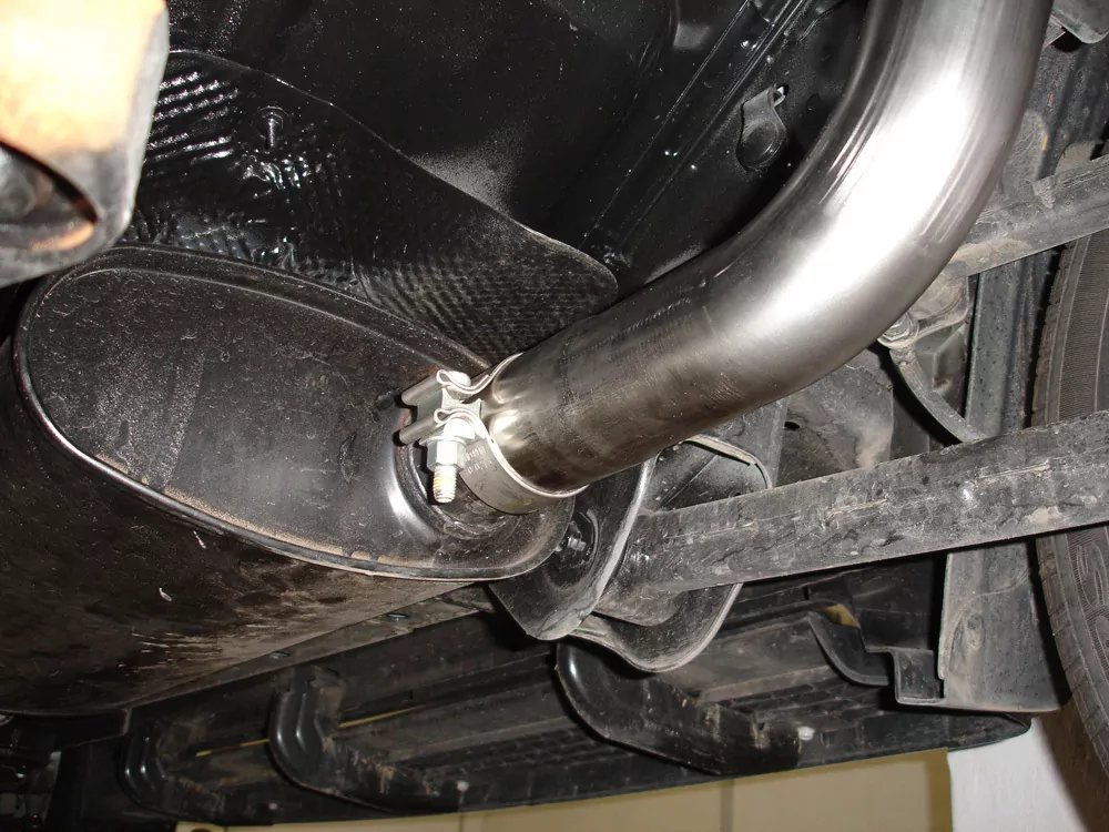 Dodge Nitro  Endrohrsystem rechts/links - 140x90 Typ 32 rechts/links