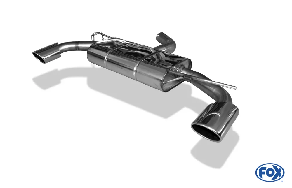 VW Scirocco - 13 - R-Heck  Endschalldämpfer Ausgang rechts/links - 115x85 Typ 32 rechts/links