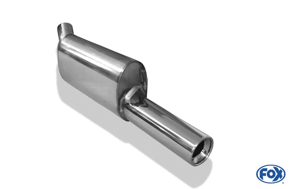 Opel Corsa A-CC  Endschalldämpfer Ø60mm - 1x90 Typ 13