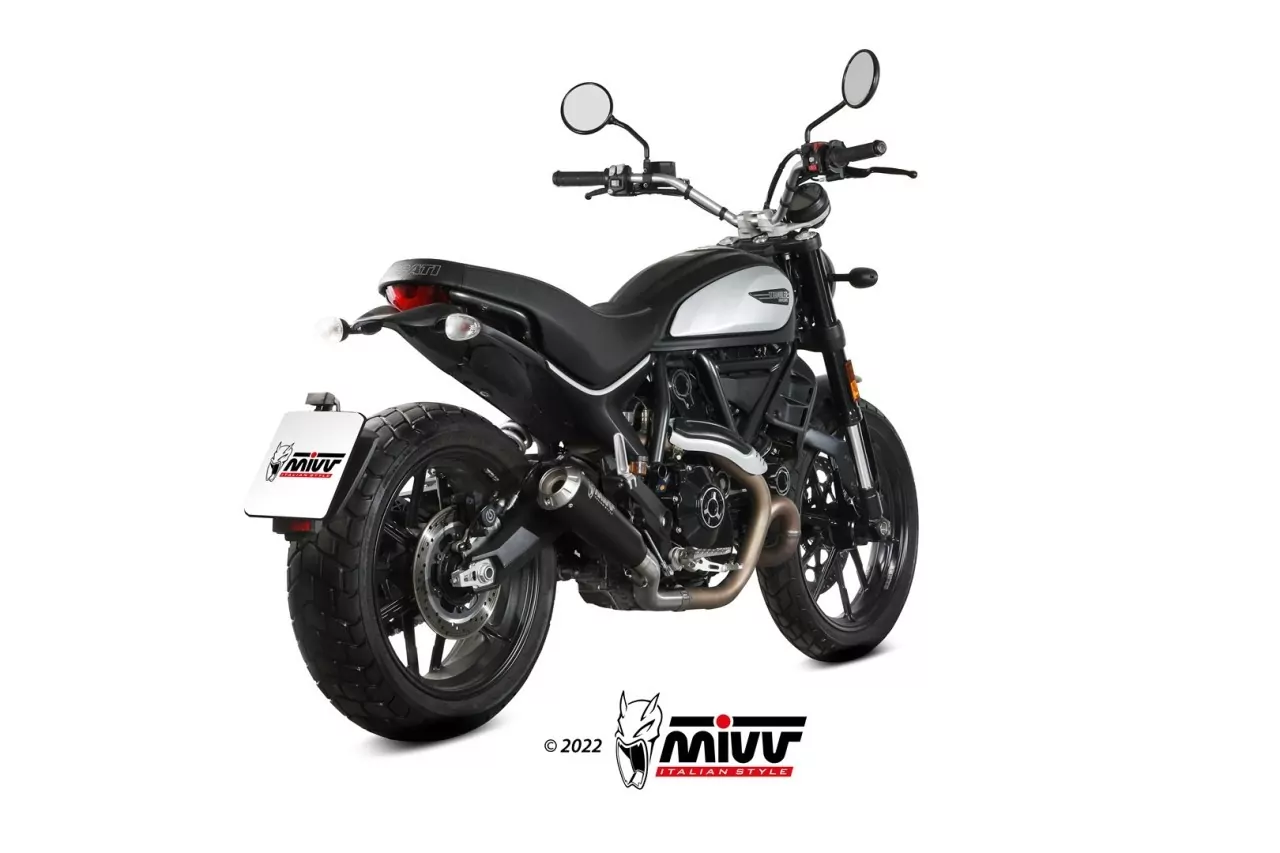 MIVV X-M1 Carbon Schwarz DUCATI SCRAMBLER 800 ICON / ICON DARK 2018 > 2020