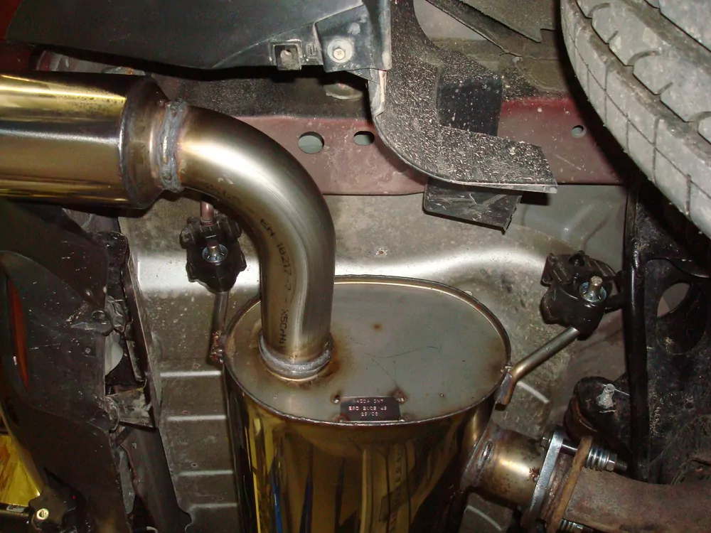 Mazda CX7  Endschalldämpfer quer Ausgang rechts/links - 1x114 Typ 13 rechts/links