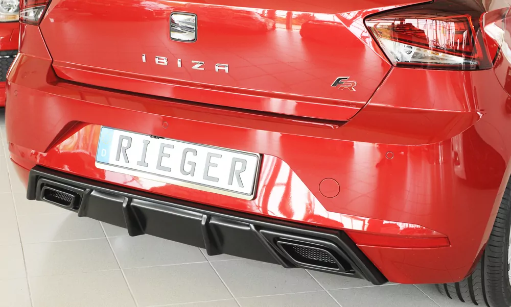 Rieger Heckeinsatz für Seat Ibiza (KJ) | 5-tür. 01.17- für orig. ESD
