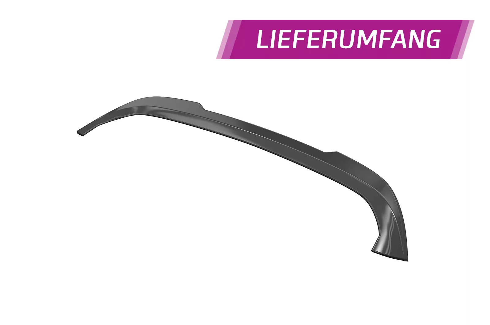 Heckflügel mit ABE für Toyota Corolla (E210) Touring Sports HF923 Schwarz Strukturiert