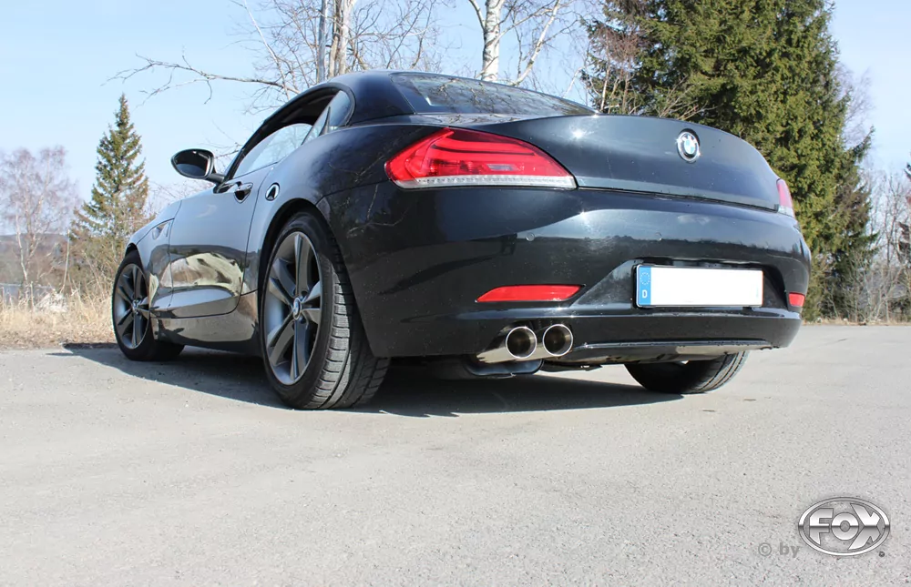 BMW Z4 E89 - sDrive 23i  Endschalldämpfer - 2x80 Typ 25