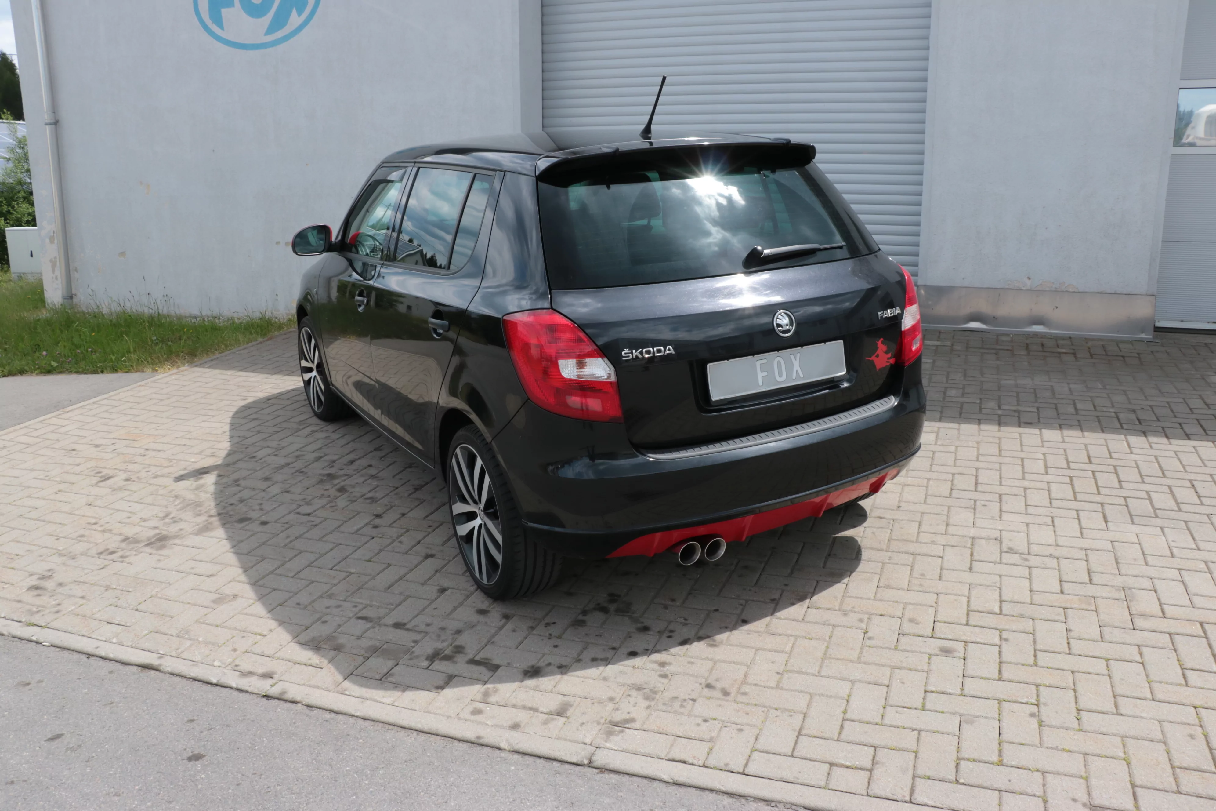 Skoda Fabia  Limousine  Endschalldämpfer - 2x76 Typ 25