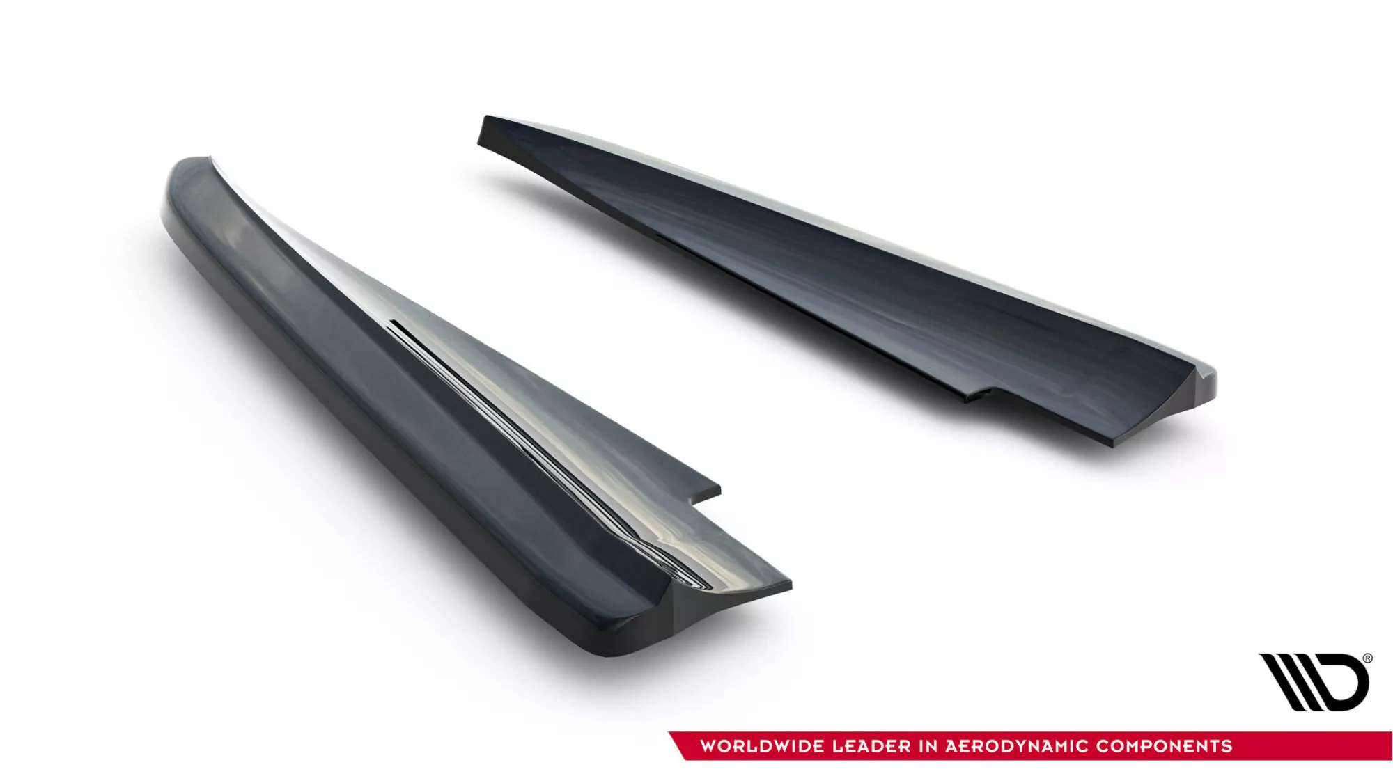 Heck Ansatz Flaps Diffusor Passend Für Passend Für MASERATI QUATTROPORTE MK6 Schwarz Hochglanz Schwarz Hochglanz