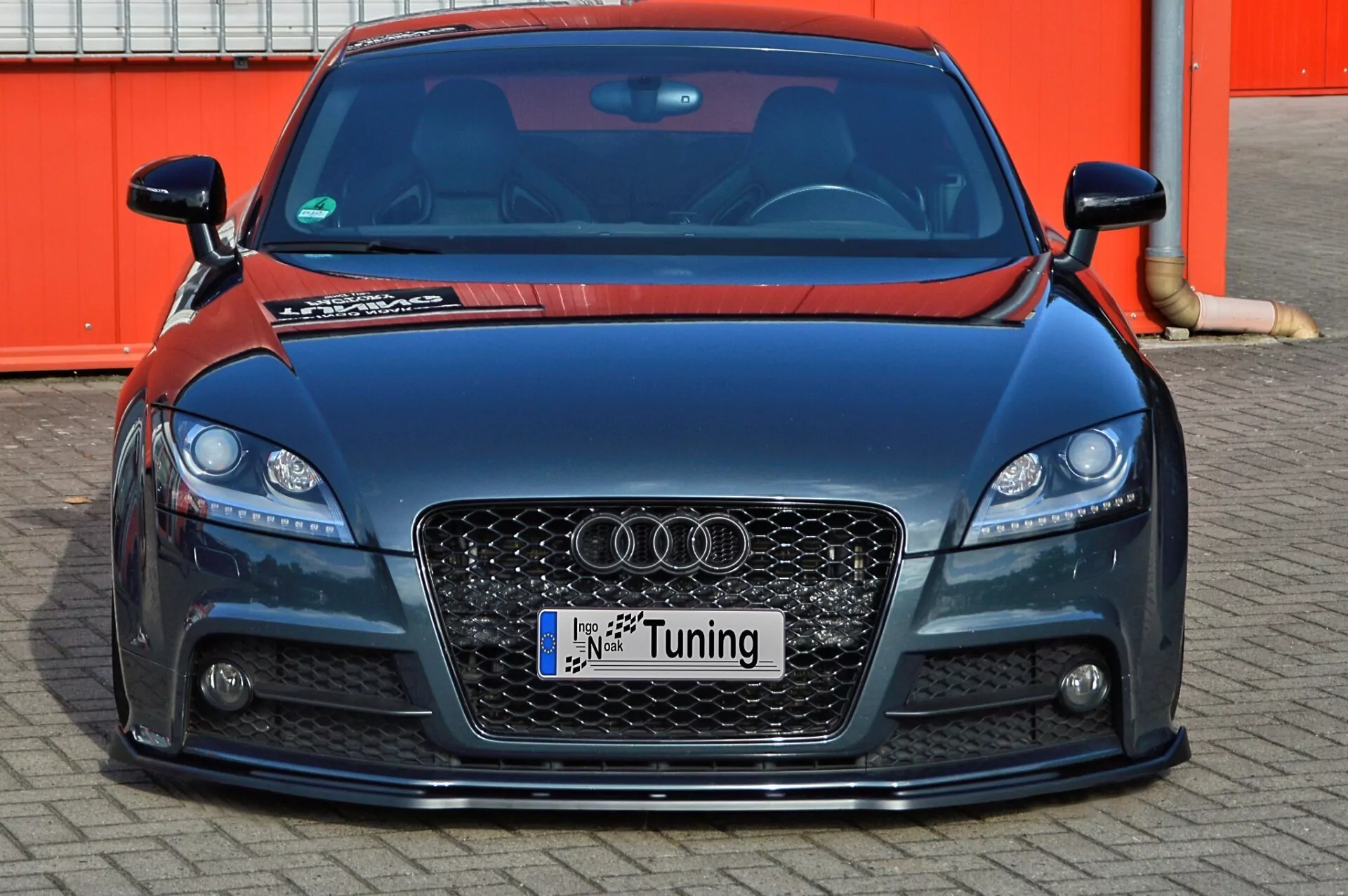 Cup Frontspoilerlippe für Audi TTS 8J Coupe ab Bj. 2009-