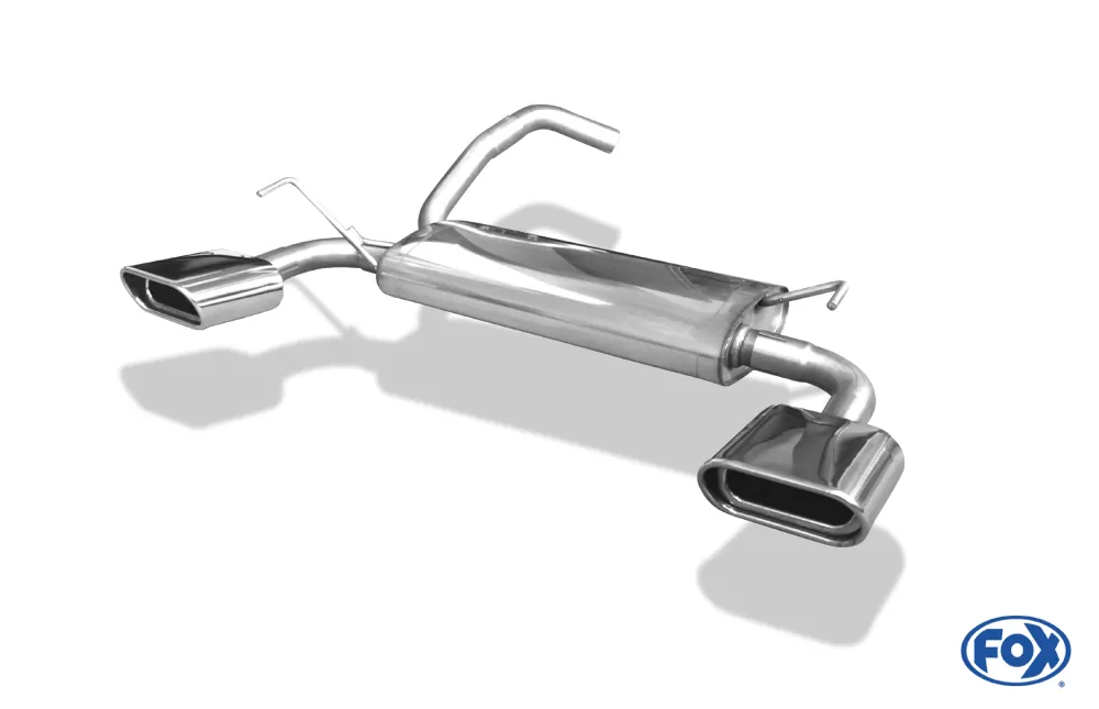 Ford Ka  Endschalldämpfer rechts/links - 150x70 Typ 53 rechts/links