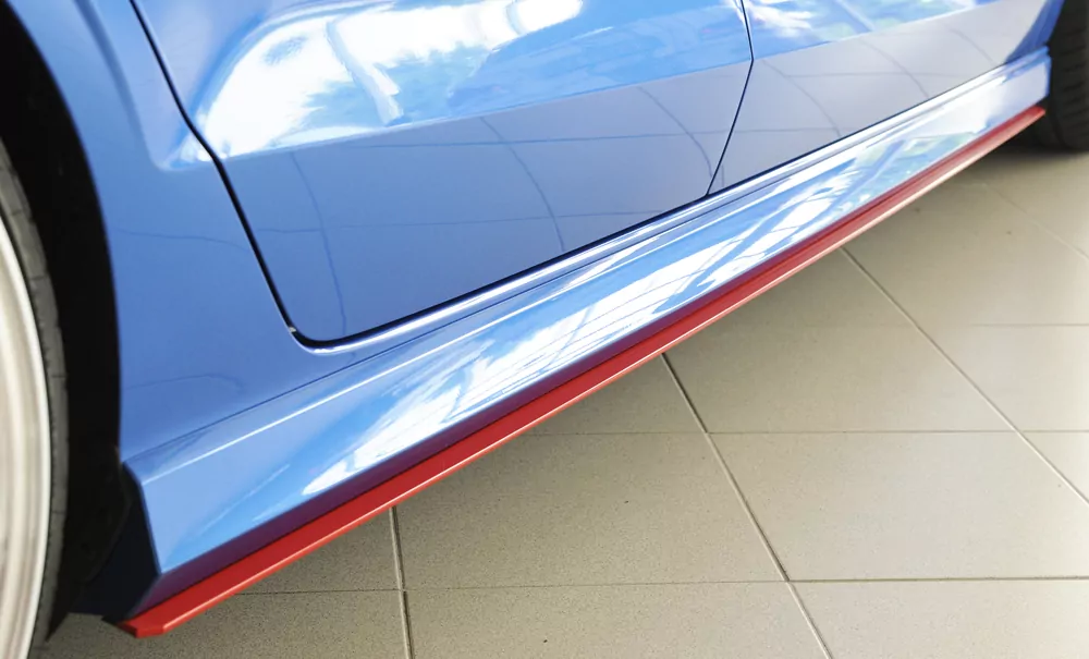 Rieger Seitenschwelleransatz für Audi A3 S3 (8V) | 5-tür. (Limousine 8VS) 05.13-08.16 (bis Facelift) für S-Line-Schweller / S3-/ RS3-Schweller