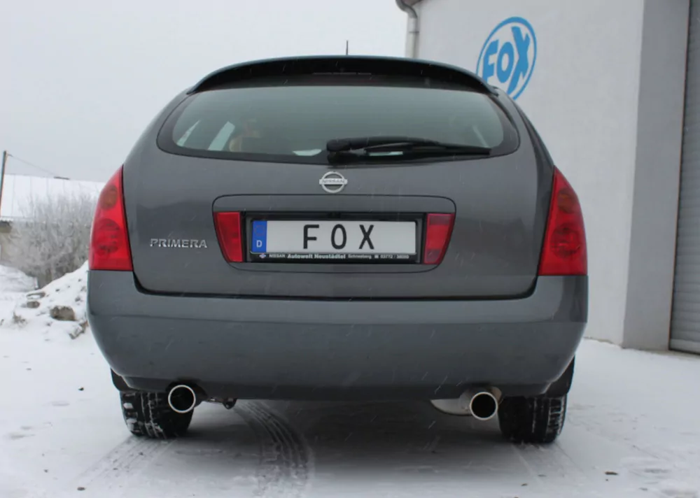 Nissan Primera P12 Traveller  Endschalldämpfer Ausgang rechts/links - 1x90 Typ 12 rechts/links