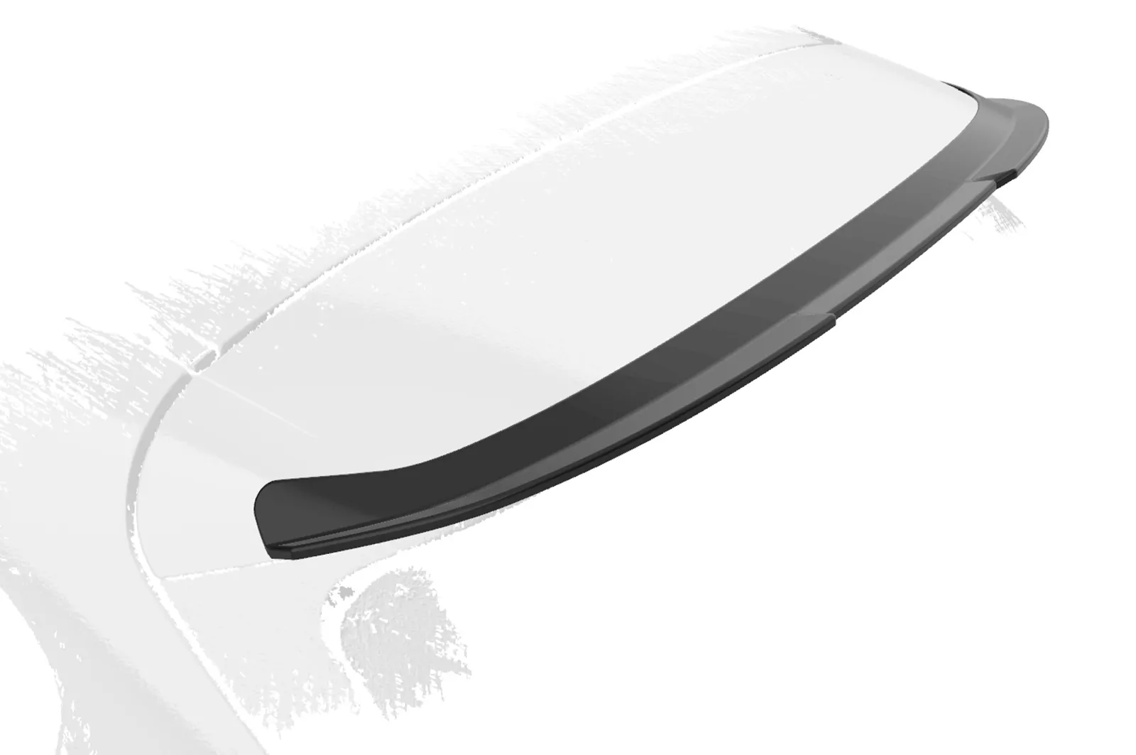 Heckflügel mit ABE für BMW 2er (F45) Active Tourer HF907 Schwarz Strukturiert