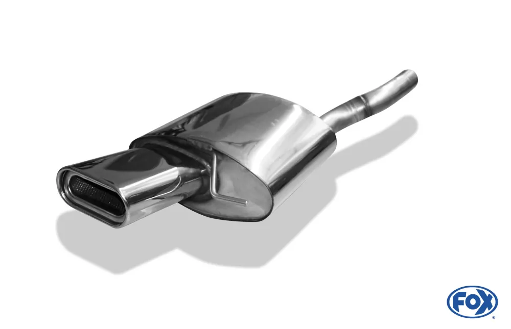 VW Passat 3C/ 3C CC  Endschalldämpfer Ø63,5mm - 160x80 Typ 53