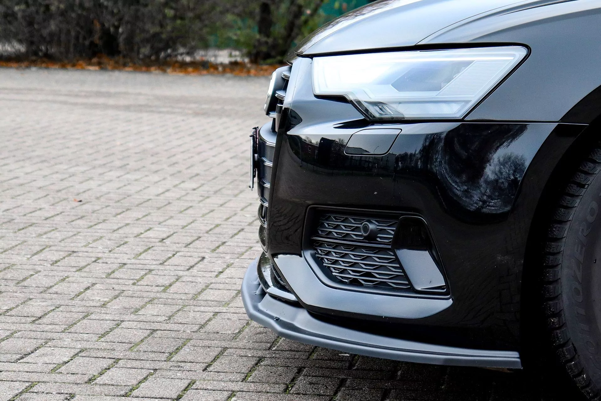 Cup Frontspoilerlippe für Audi A6 4K C8 ab Bj. 2018-2023