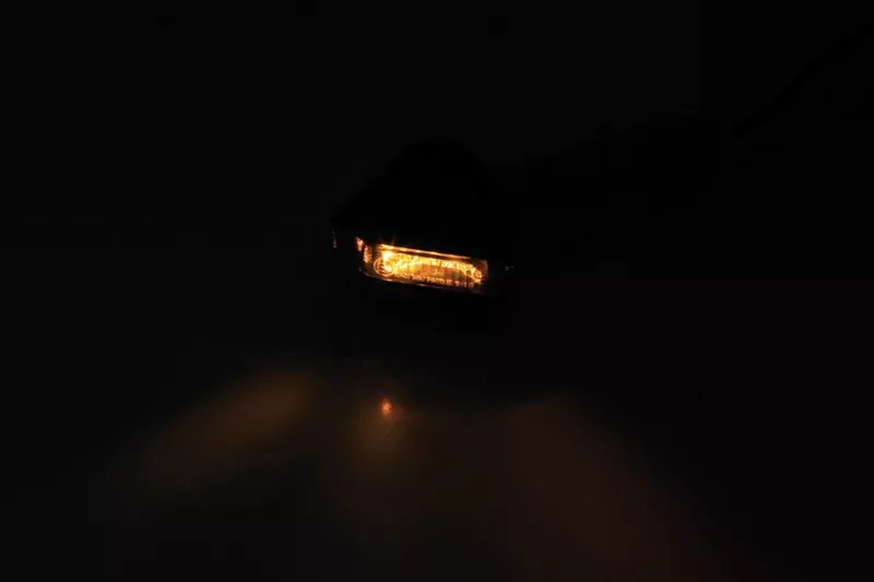 HIGHSIDER pro Flight LED Lenkerendenblinker Schwarz/Getönt E-Geprüft (Paar)