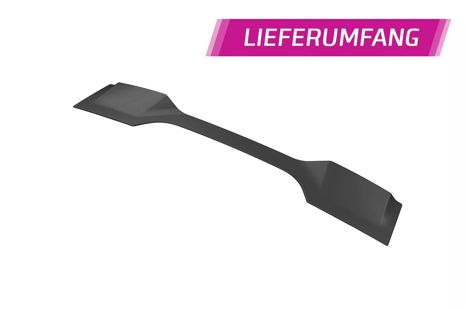 Heckscheibenblende für Nio ET7 Limousine HSB122 Schwarz Strukturiert