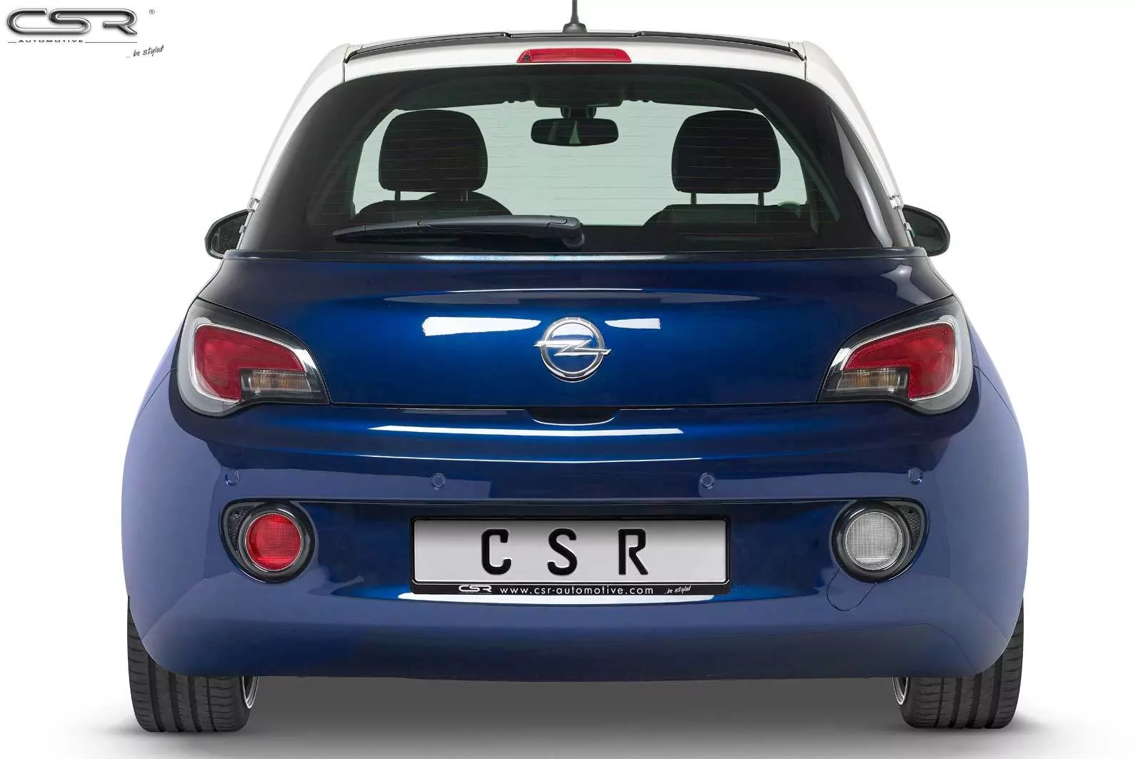 Heckflügel mit ABE für Opel Adam HF689-M Carbon Look (matt)