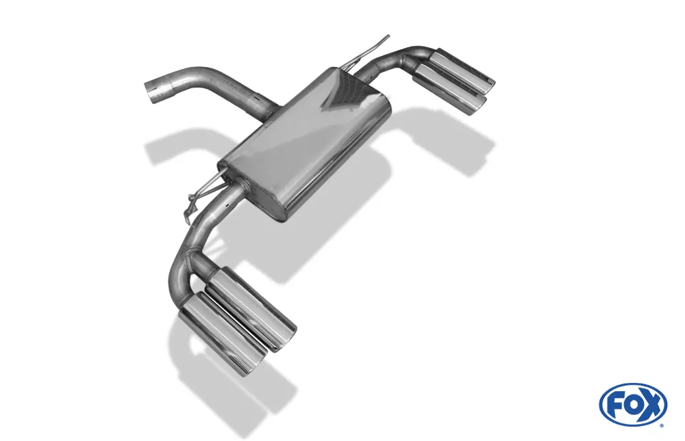 Audi A3 - 8V Sportback  Endschalldämpfer Ausgang rechts/links - 2x88x74 Typ 32 rechts/links